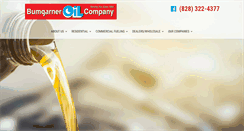 Desktop Screenshot of bumgarneroil.com